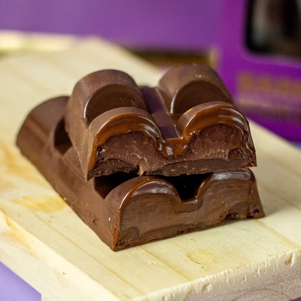 Barra recheada de brigadeiro