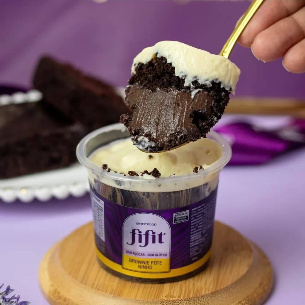 Brownie de pote ninho