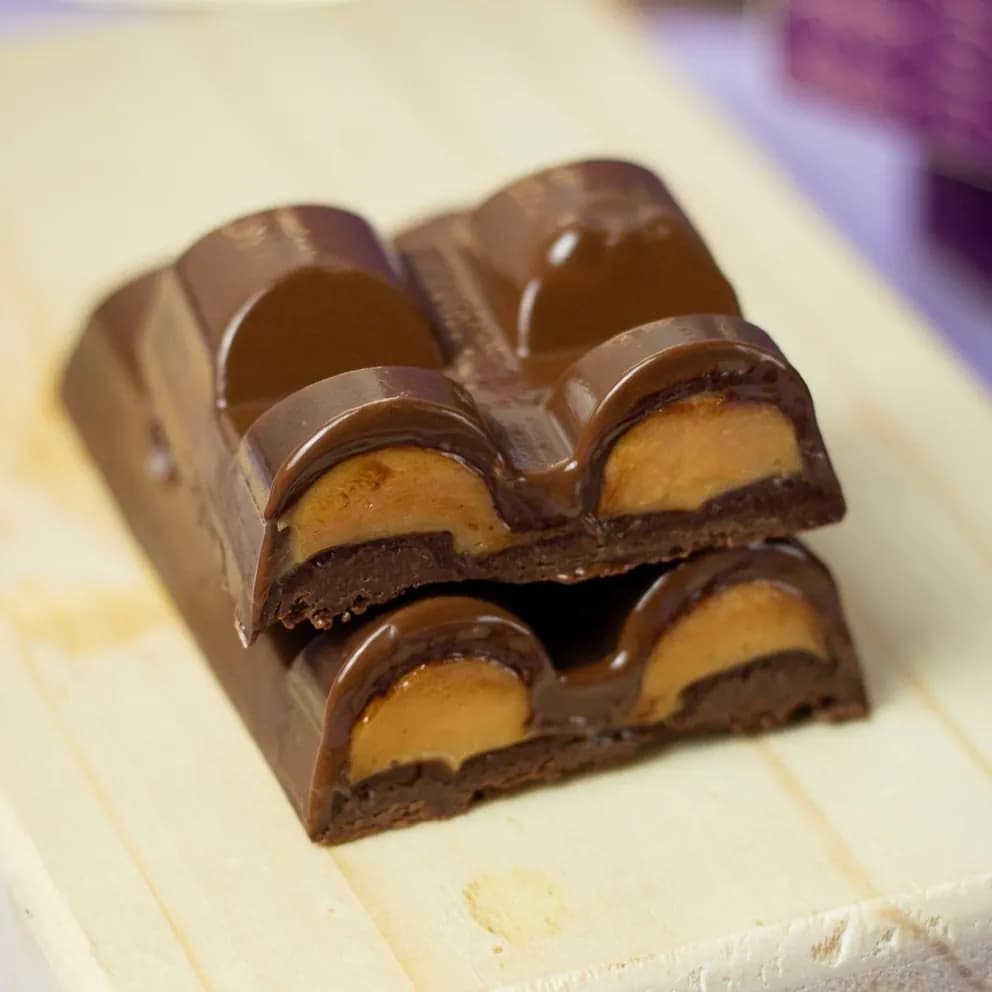 Barra recheada de doce de leite